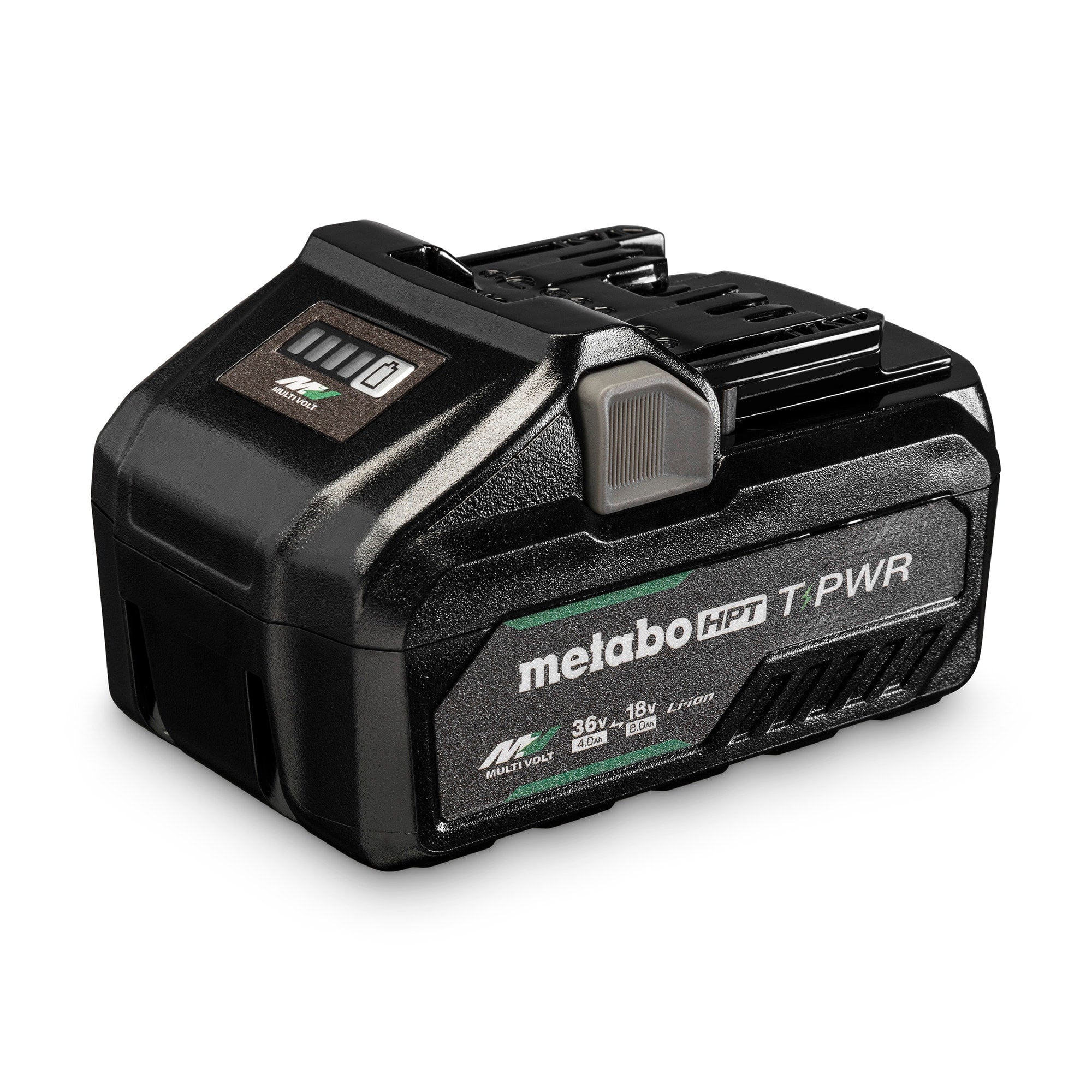 Batería Recargable METABO HPT 381991M 36V 4.0Ah MultiVolt Color Negro con Indicador LED Verde