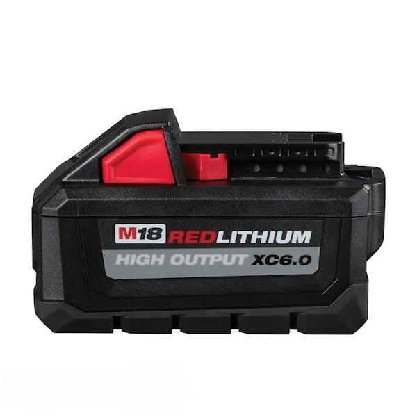 Batería Recargable MILWAUKEE M18 FORGE 48-11-1865 6.0Ah Color Rojo con Celdas de Alta Densidad