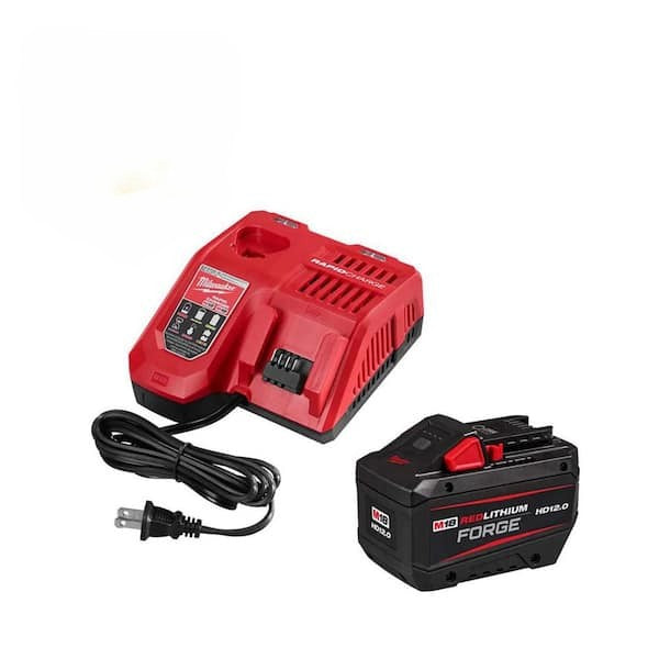 Batería Recargable MILWAUKEE M18 48-59-1813GB Kit con Cargador y Celdas REDLITHIUM Color Rojo