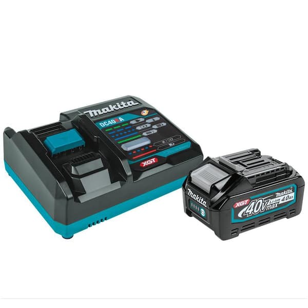 Batería Recargable MAKITA XGT BL4040DC1 Kit 4.0Ah con Cargador de Carga Rápida Industrial