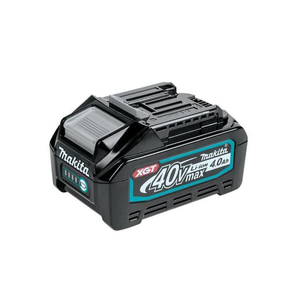 Batería Recargable MAKITA XGT BL4040 Industrial 40V 4.0Ah Color Negro con Protección IPX4