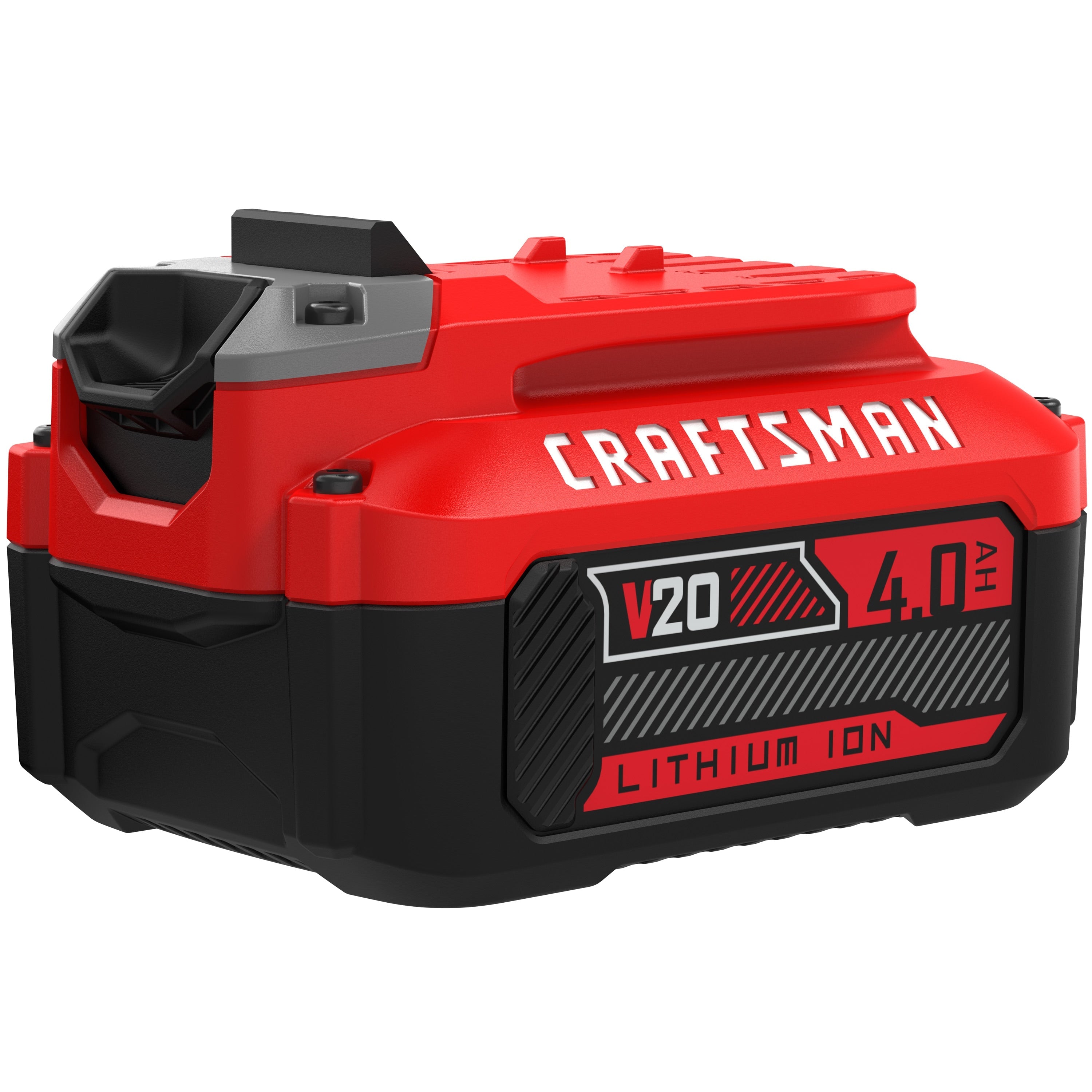 Batería Recargable CRAFTSMAN V20 CMCB204 4.0Ah Color Rojo con Indicador LED de 3 Niveles