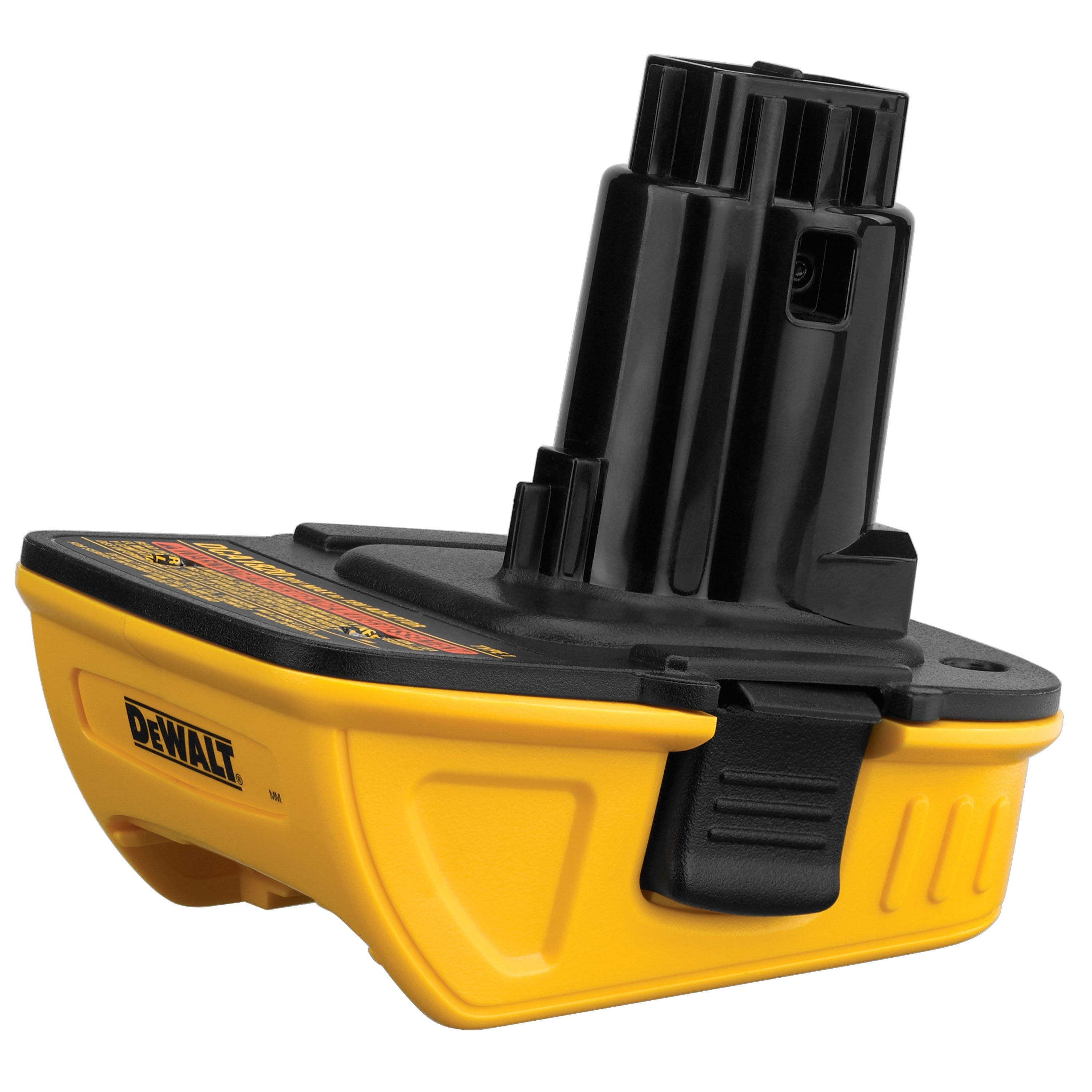 Adaptador de Batería DEWALT DCA1820 20V a 18V Color Negro para Herramientas de NiCd Antiguas