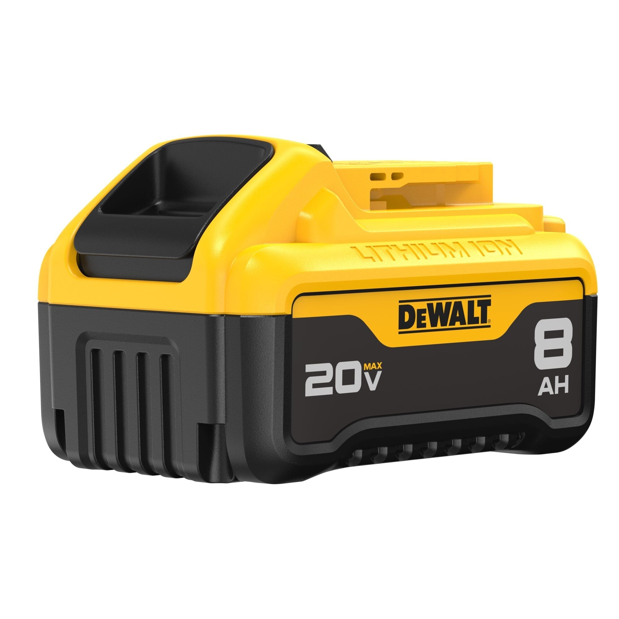 Batería Recargable DEWALT 20V MAX DCB208 8.0Ah XR Color Amarillo con Celdas de Alta Densidad
