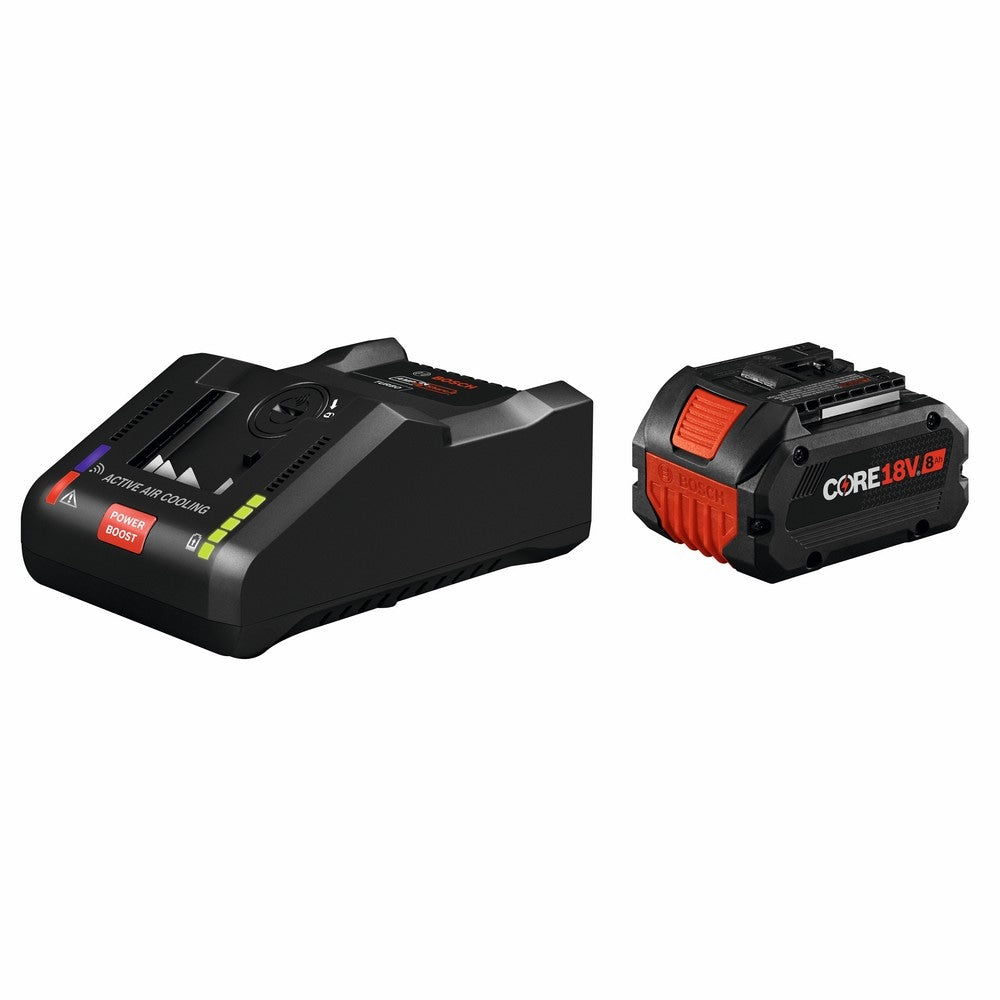 Batería Recargable BOSCH 18V GXS18V-30N18 Kit 8.0Ah CORE18V Color Azul con Cargador Rápido