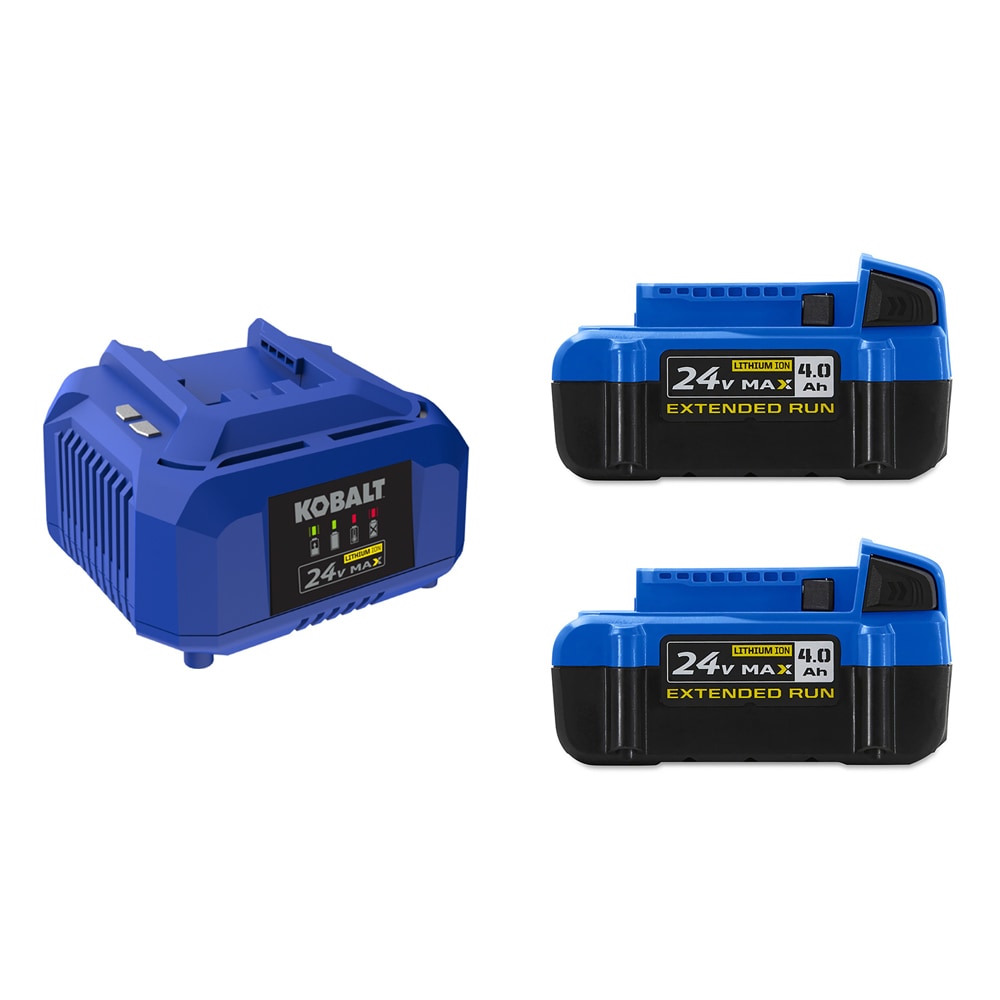 Batería Recargable KOBALT 24V KBCD 3424-03 4.0Ah Profesional Color Azul con Celdas de Litio