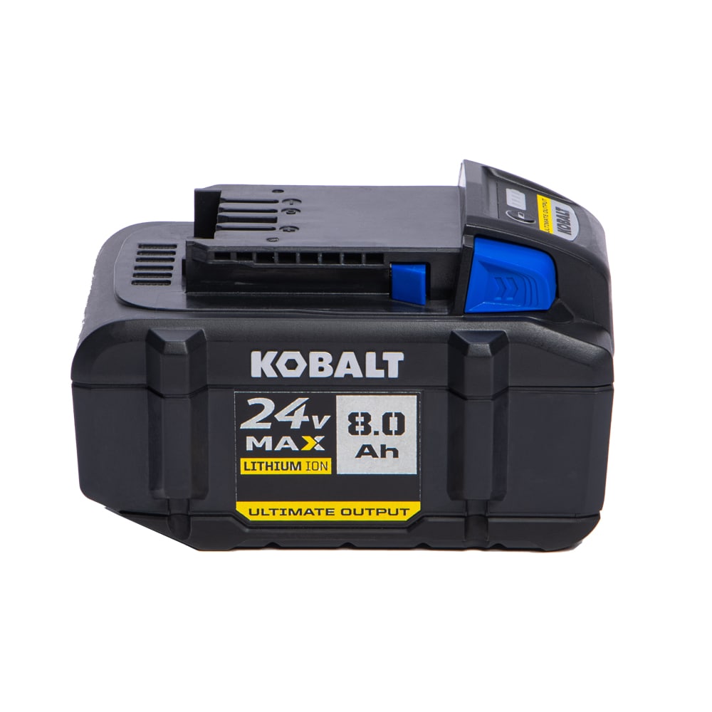 Batería Recargable KOBALT 24V KXB 824-03 Ultimate Output 8.0Ah Color Azul con Pantalla Digital