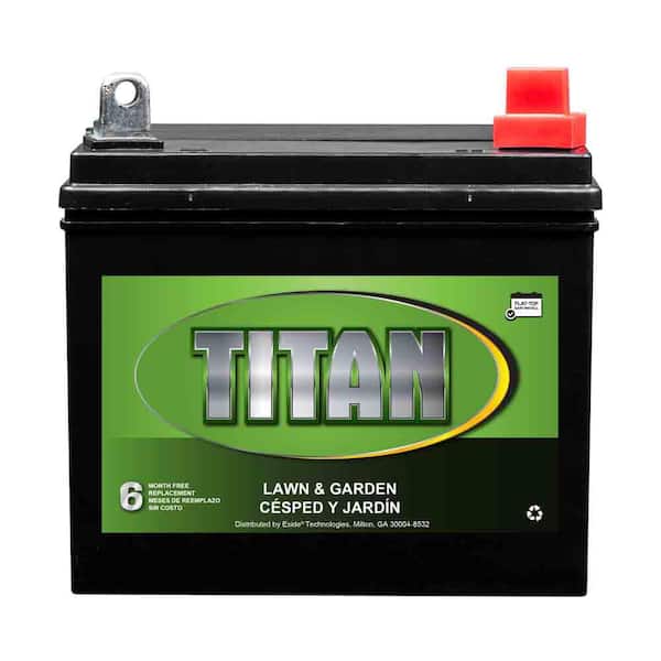 Batería para Tractor TITAN U1R-3T 12V 300 CCA Profesional Color Negro con Bornes Superiores