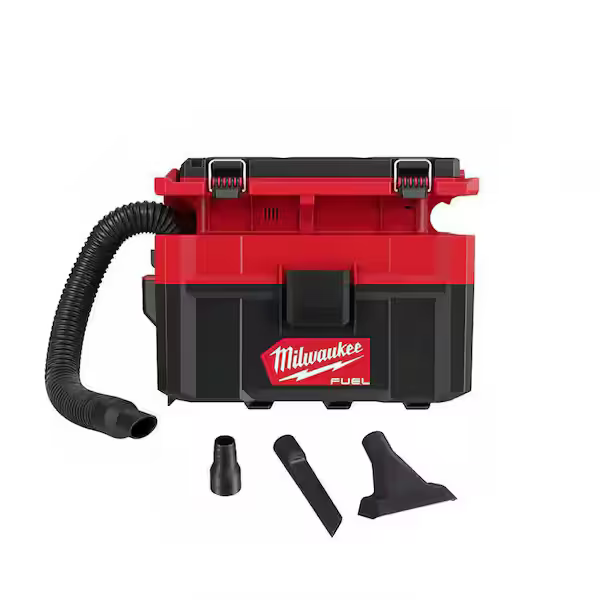Aspiradora Inalámbrica MILWAUKEE M18 FUEL 0970-20 PACKOUT 2.5 Gal Color Rojo