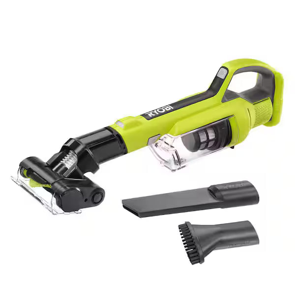 Aspiradora Manual Inalámbrica RYOBI ONE+ PCL700B con Cepillo Motorizado sin Batería