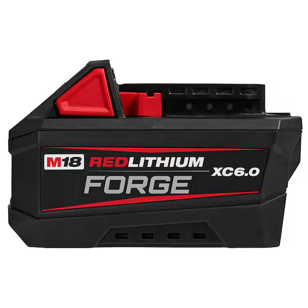 Batería REDLITHIUM MILWAUKEE M18 FORGE 48-11-1861 6.0Ah Etiqueta Color Negro con Indicador