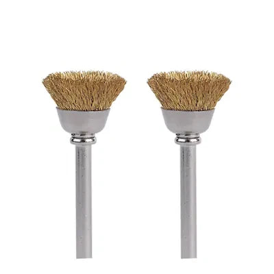 Broca DREMEL 536-02 Latón Limpieza/Pulido 1/2 Pulgada Paquete de 2