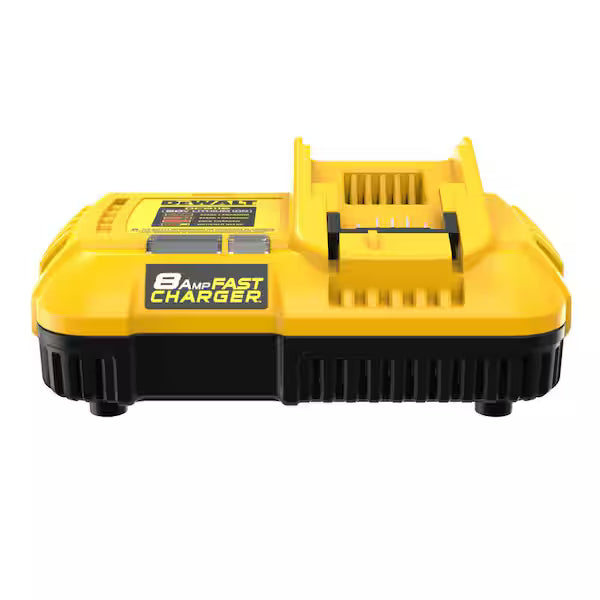 Cargador Rápido DEWALT DCB118 20V MAX Litio-Ion Amarillo Enfriado por Ventilador
