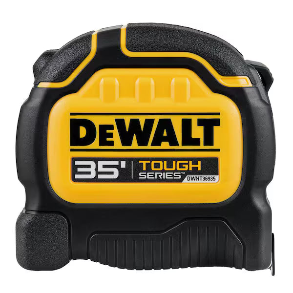 Cinta Métrica Compacta DEWALT DWHT36935S Tough Tape 35 Pies Carcasa Reforzada