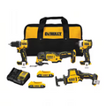 Combo Brushless 4 Herramientas DEWALT ATOMIC DCK486D2 Kit con 2 Baterías 2.0Ah y Bolsa
