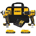 Combo Compacto DEWALT ATOMIC DCK225D2 Kit 2 Herramientas 2 Baterías 2.0Ah y Bolsa