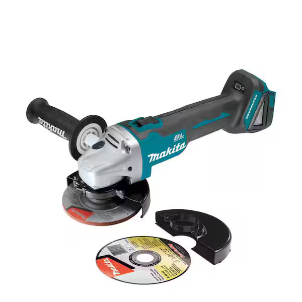Esmeriladora Angular MAKITA XAG04Z 18V LXT 5 Pulg Brushless Guarda Protectora sin Batería