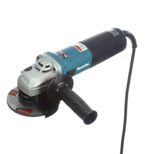 Esmeriladora Angular MAKITA 9564CV 4-1/2 Pulg 13A SJS Alta Potencia con Mango Auxiliar