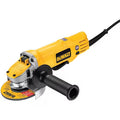 Esmeriladora  Angular DEWALT DWE4120W 4.5 Pulgadas Interruptor de Paleta