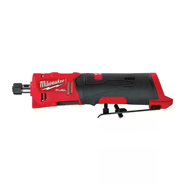 Esmeriladora Recta MILWAUKEE M12 FUEL 2486-20 Brushless 1/4 Pulg Eje y Mandril Visible