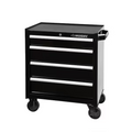 Gabinete Rodante de Herramientas HUSKY HKST98066BK 4 Cajones Negro Brillante con Ruedas