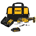 Herramienta Oscilante DEWALT DCS356C1 XR 6 Piezas Kit con Batería