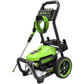 Hidrolavadora GREENWORKS GPW2500 Eléctrica 2500 PSI Color Verde
