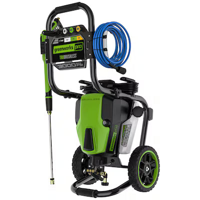 Hidrolavadora GREENWORKS Pro GPW3000 Eléctrica 3000 PSI con Boquillas