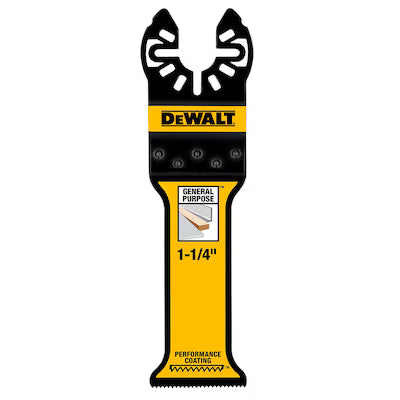 Hoja Oscilante DEWALT DWA4255 HSS Recubierta de Nitruro de Titanio