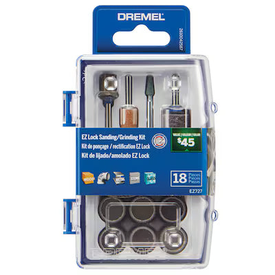 Juego de Accesorios DREMEL EZ727-01 18-Piezas Grano Múltiple EZ-Lock