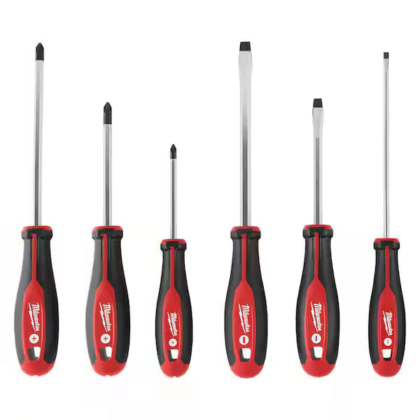 Juego de Desarmadores MILWAUKEE 48-22-2706 Tri-Lobe 6 Piezas Mango con Agarre de Goma