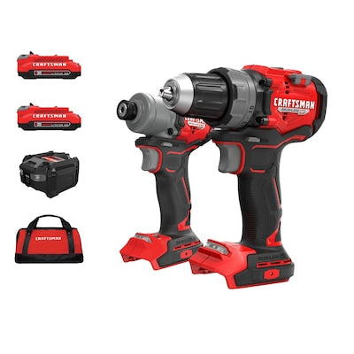 Kit Combinado CRAFTSMAN CMCK2530C2 V20 RP Brushless Kit Completo con Cargador