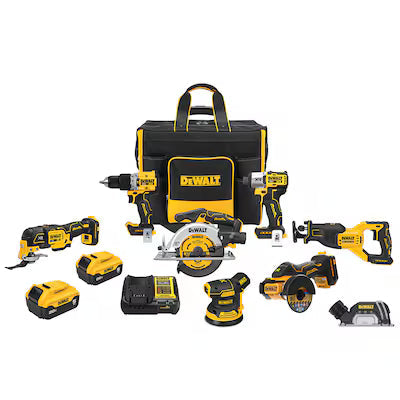 Kit Combinado DEWALT DCKSS735P2 20V Max Brushless 7-Herramientas Kit Completo