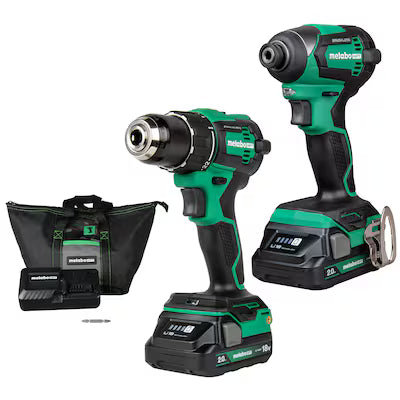 Kit Combinado METABO HPT KC18DEXQBM MultiVolt 2-Herramientas Kit Completo