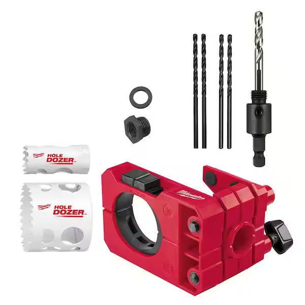 Kit de Sierras para Cerradura MILWAUKEE HOLE DOZER 49-22-4073 Bimetálicas Instalación de Puerta