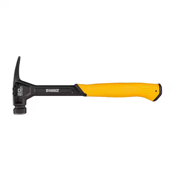 Martillo de Uña DEWALT DWHT51004 20 oz Acero Mango Recto con Agarre de Goma