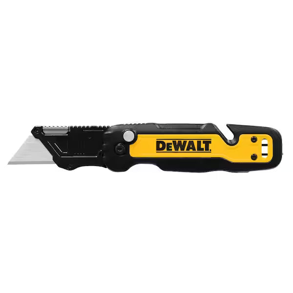 Navaja Plegable con Almacenaje DEWALT DWHT10992 Push & Flip Lock-Back de Metal