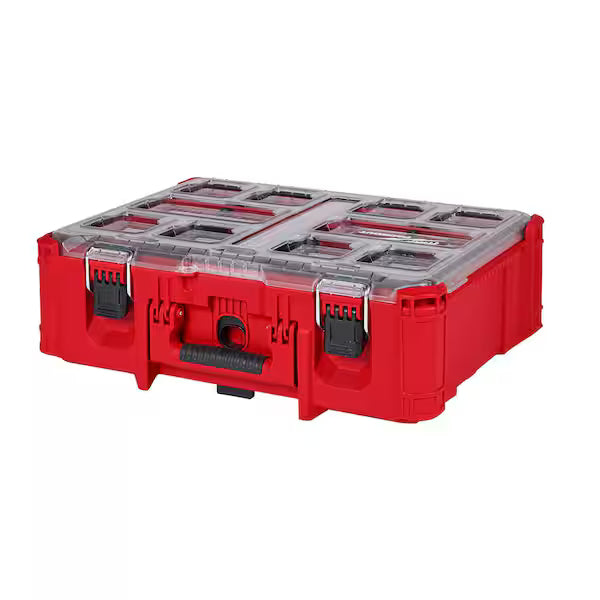 Organizador Profundo MILWAUKEE PACKOUT 48-22-8432 20 Pulg con 6 Compartimentos Ajustables
