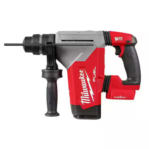Rotomartillo SDS Plus MILWAUKEE M18 FUEL 2915-20 1-1/8 Pulg Mango Auxiliar Lado Derecho sin Batería