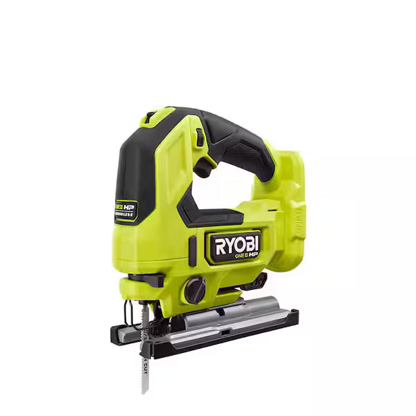 Sierra Caladora Brushless RYOBI ONE+ HP PBLJS01B Cuchilla Visible sin Batería