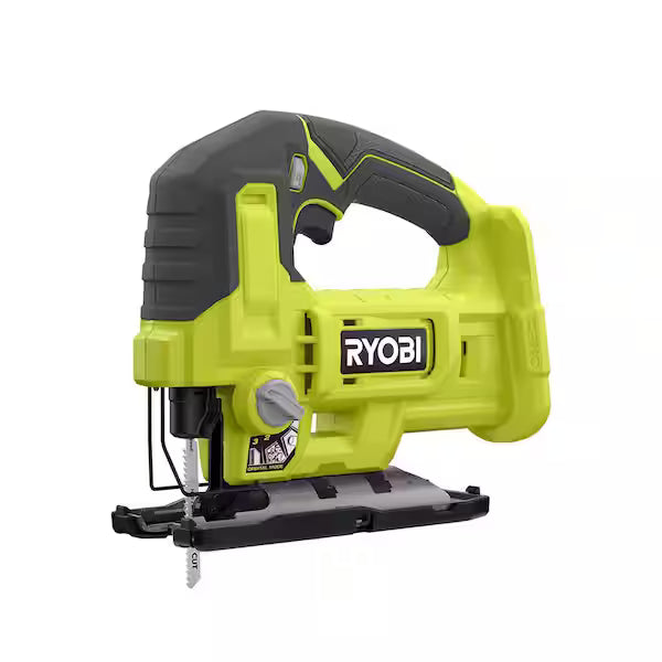 Sierra Caladora Inalámbrica RYOBI ONE+ PCL525B Cuchilla Visible con Base sin Batería