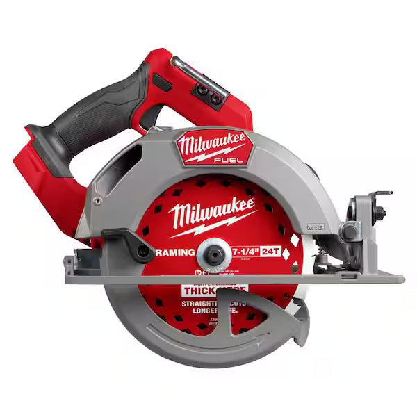 Sierra Circular Industrial MILWAUKEE M18 FUEL 2834-20 7-1/4 Pulg Hoja Visible sin Batería
