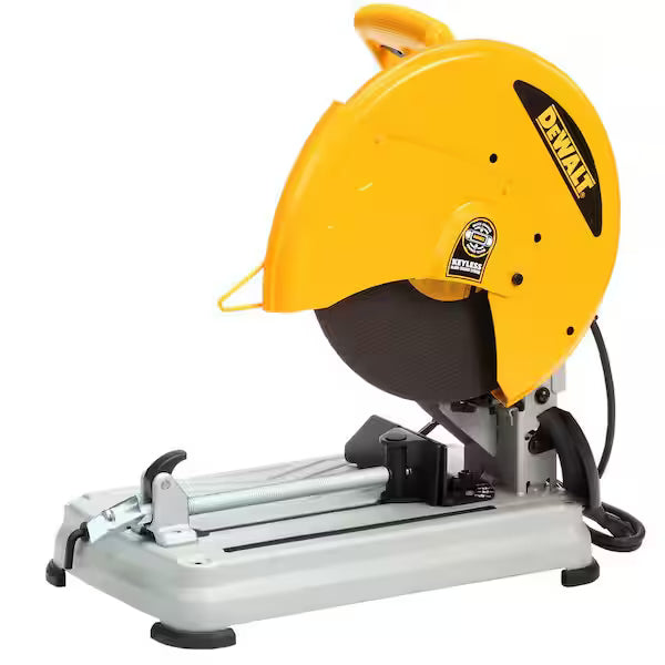 Sierra Cortadora DEWALT D28715 14 Pulg 15A con Guarda Protectora y Cable de Alimentación