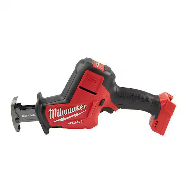 Sierra Recíproca Compacta MILWAUKEE M18 FUEL HACKZALL 2719-20 Diseño de una Mano sin Batería