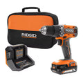 Taladro Atornillador Kit RIDGID R860010K 1/2 Pulg con Batería 2.0Ah y Cargador Naranja