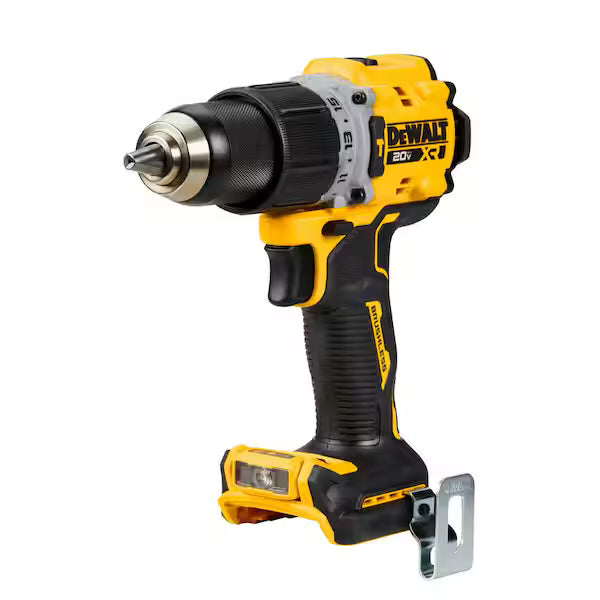 Taladro Percutor Compacto DEWALT 20V MAX DCD805B 1/2 Pulg Mandril Metálico sin Batería
